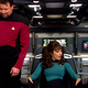 Its your favorite Enterprise characters, Riker and Troi!